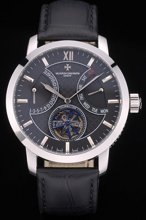 Vacheron Constantin Luxury Leather Replique Montre 80229