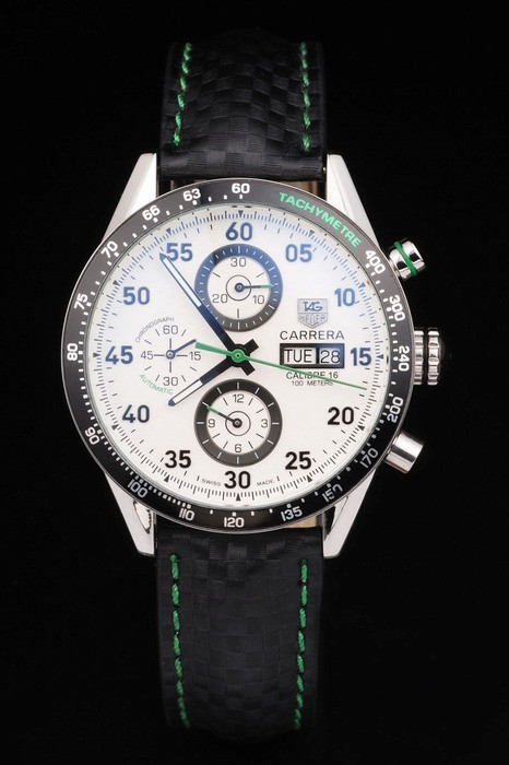 Carrera White Replique Montre 3762