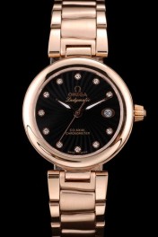 Omega DeVille Ladymatic Alta Qualita Replique Montre 4373