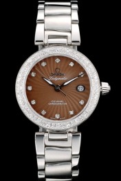 Omega DeVille Ladymatic Alta Qualita Replique Montre 4371