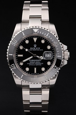 Rolex Submariner Black Ceramic Tachymeter Black Dial