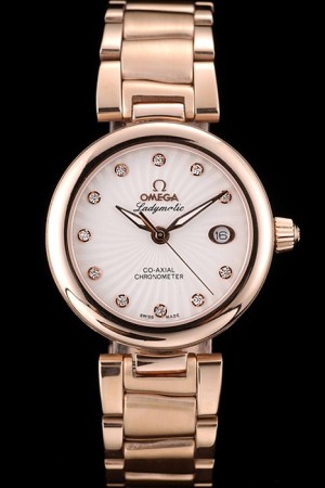 Omega DeVille Ladymatic Alta Qualita Replique Montre 4374