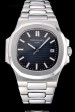 Replique Patek Philippe Nautilus Blue Dial Stainless Steel Case En60646