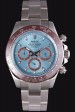 Rolex Daytona Replique Montre Ice Blue Dial Brown Bezel Stainless Steel Bracelet Pant117760