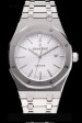 Replique Montre Audemars Piguet Royal Oak Cadran Blanc Boîtier En Acier Inoxydable Et Bracelet En121560